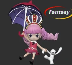 WCF Scale Childhood Series Perona & Kumashi - ONE PIECE Resin Statue - Fantasy-Studio