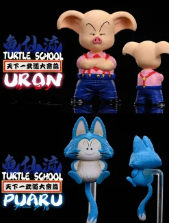 WCF Scale Childhood World Tournament Ver. Oolong & Puar - Dragon Ball Resin Statue - LeaGue Studios
