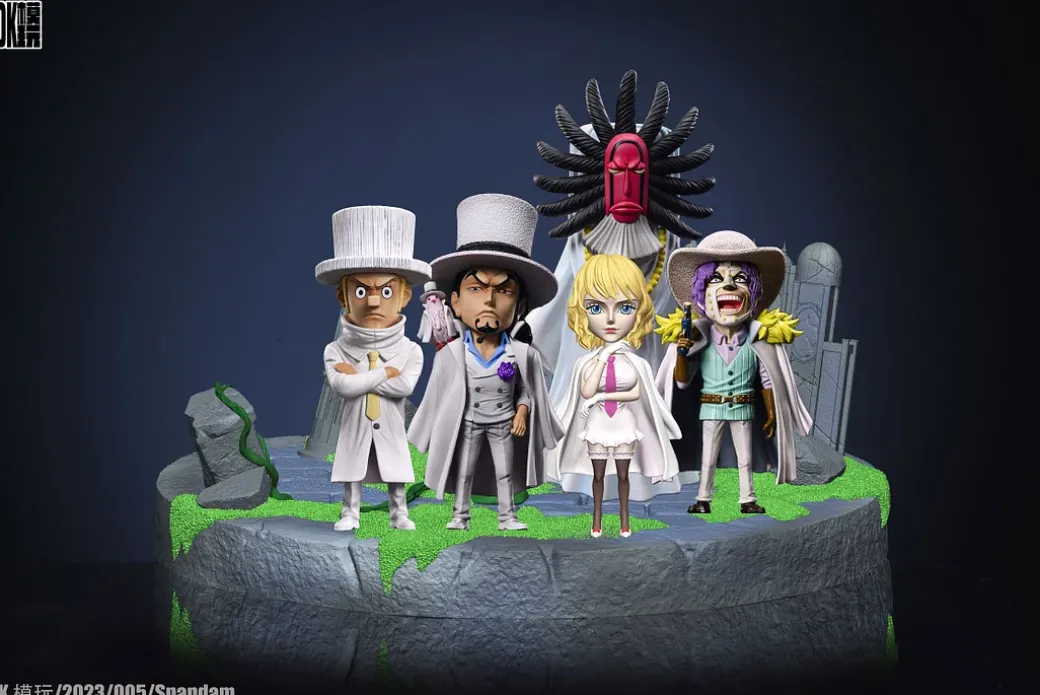 WCF Scale CP0 Spandam - ONE PIECE Resin Statue - DK Model Play Studio