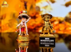 WCF Scale Crown Monkey D. Luffy - ONE PIECE Resin Statue - ONE Piece. Studio
