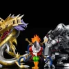 WCF Scale Dark Four Heavenly Kings Series 002 Mugendramon & Metal Seadramon - Digimon Resin Statue - LeaGue Studios