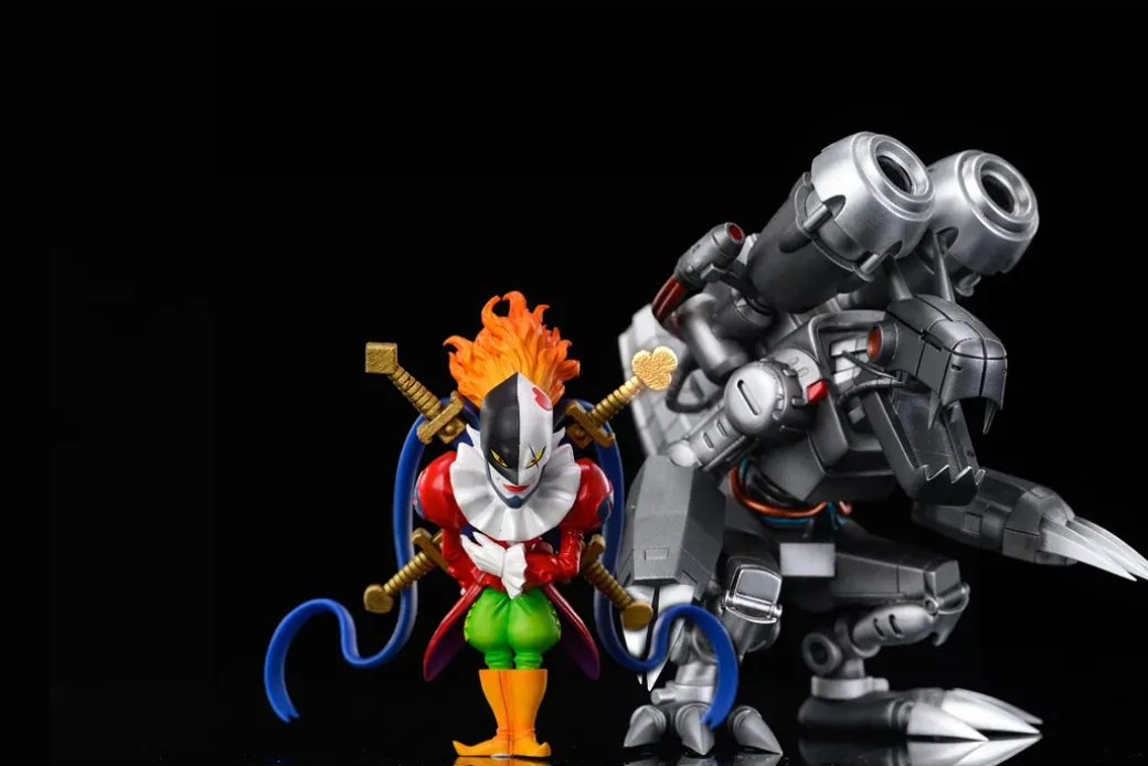 WCF Scale Dark Four Heavenly Kings Series 002 Mugendramon & Metal Seadramon - Digimon Resin Statue - LeaGue Studios