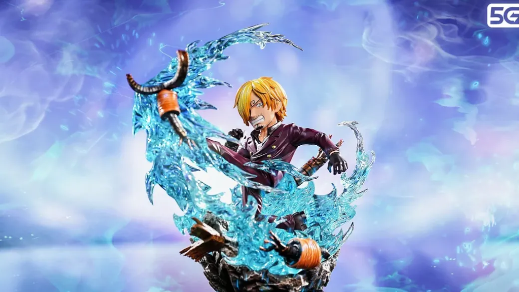 WCF Scale Diable Jambe Sanji - ONE PIECE Resin Statue - 5G-Studios