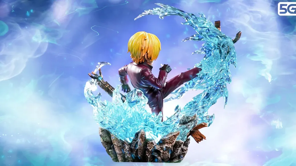 WCF Scale Diable Jambe Sanji - ONE PIECE Resin Statue - 5G-Studios