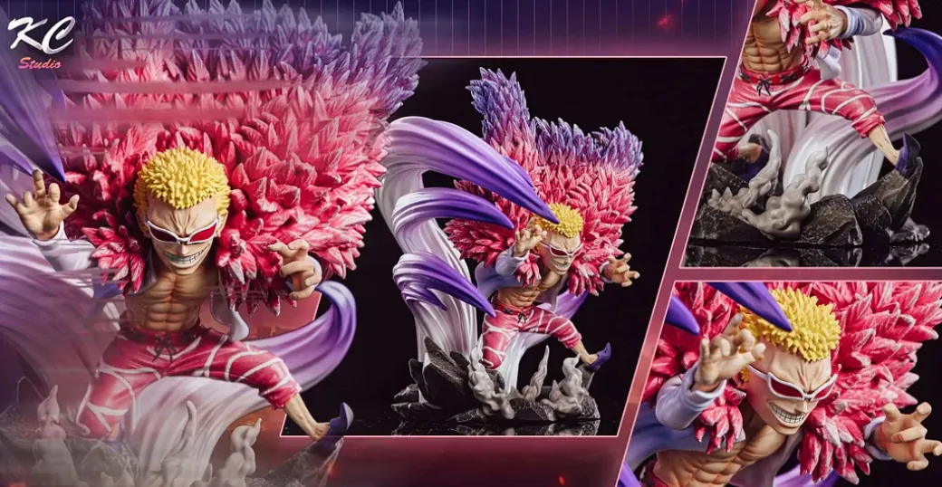 WCF Scale Donquixote Doflamingo - ONE PIECE Resin Statue - Kc Studios
