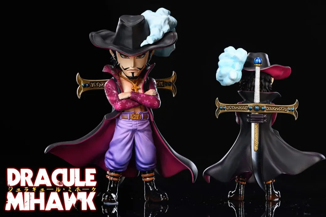 WCF Scale Dracule Mihawk - ONE PIECE Resin Statue - LeaGue Studios