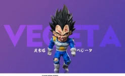WCF Scale Dragon Ball Z Invade Earth Series Dying Vegeta - Dragon Ball Resin Statue - LeaGue Studios