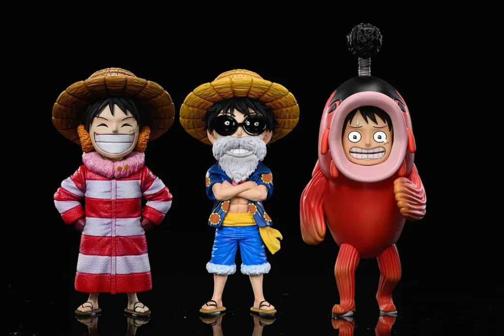 WCF Scale Dressrosa Arc Carp Cosplay Monkey D. Luffy - ONE PIECE Resin Statue - LeaGue Studios