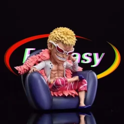 WCF Scale Dressrosa Arc Series Donquixote Pirates 014 Sitting Donquixote Doflamingo - ONE PIECE Resin Statue - Fantasy-Studio