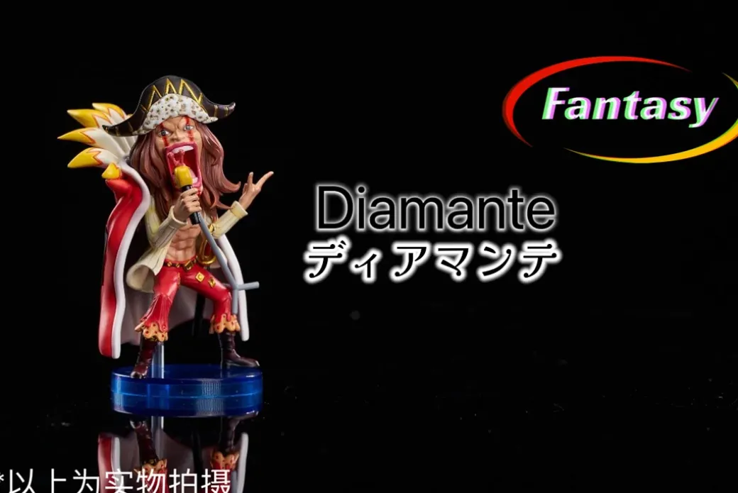 WCF Scale Dressrosa Arc Series Donquixote Pirates 010 Diamante - ONE PIECE Resin Statue - Fantasy-Studio