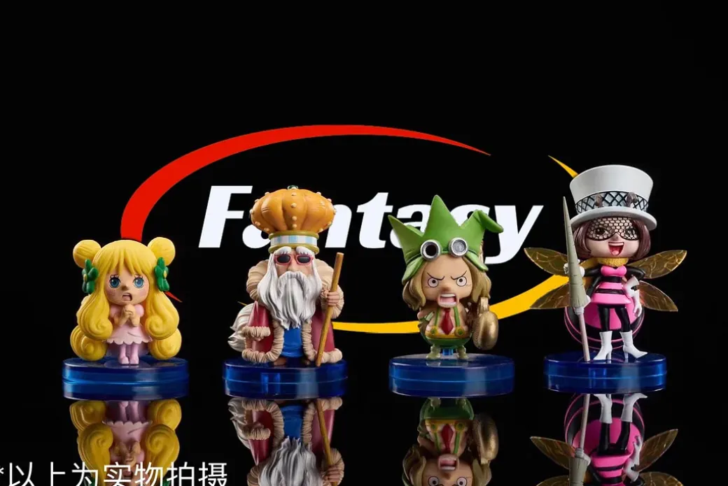 WCF Scale Dressrosa Arc Tontatta Kingdom Series King Gancho & Bian - ONE PIECE Resin Statue - Fantasy-Studio