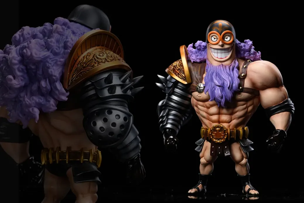 WCF Scale Dressrosa Jesus Burgess - ONE PIECE Resin Statue - LeaGue Studios