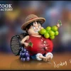 WCF Scale Eating Grapes Monkey D. Luffy - ONE PIECE Resin Statue - Zook Factory Studios