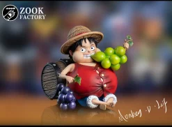 WCF Scale Eating Grapes Monkey D. Luffy - ONE PIECE Resin Statue - Zook Factory Studios