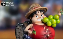 WCF Scale Eating Grapes Monkey D. Luffy - ONE PIECE Resin Statue - Zook Factory Studios