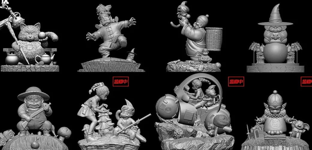 WCF Scale Famous Scene Series 005 Farmers - Dragon Ball Statue - FOX Studio