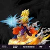 WCF Scale Famous Scene Series 002 Son Gohan & Son Goku's Kamekameha with LED - Dragon Ball Resin Statue - Sky Top Studios
