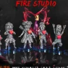 WCF Scale Fossil Characters - ONE PIECE Statue - Fire Studios
