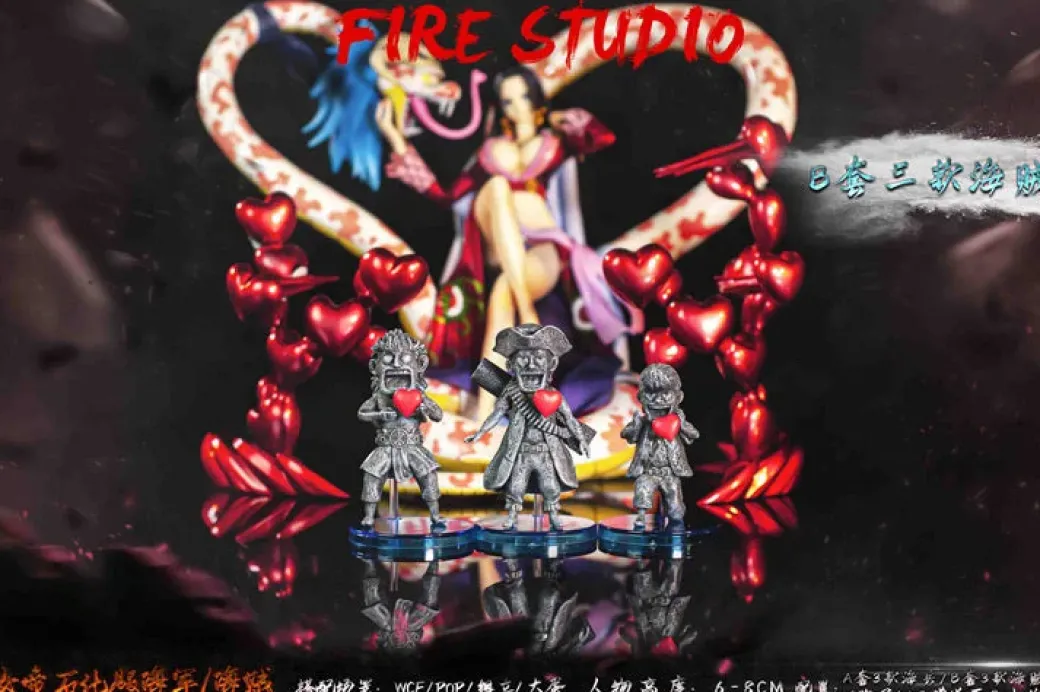 WCF Scale Fossil Characters - ONE PIECE Statue - Fire Studios