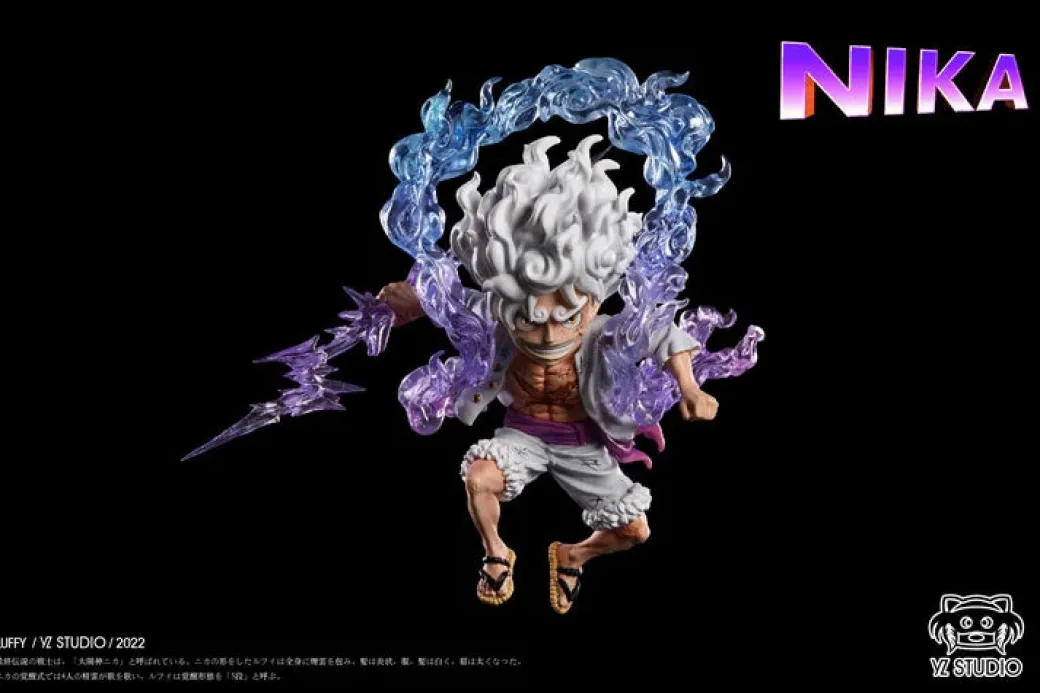 WCF Scale Gear Five Hito Hito no Mi, Model: Nika Monkey D Luffy - ONE PIECE Statue - YZ Studios