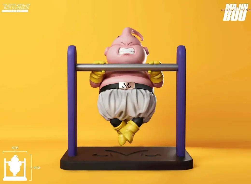 WCF Scale Gym Club Series Horizontal Bar Buu - Dragon Ball Resin Statue - 7STARS Studios