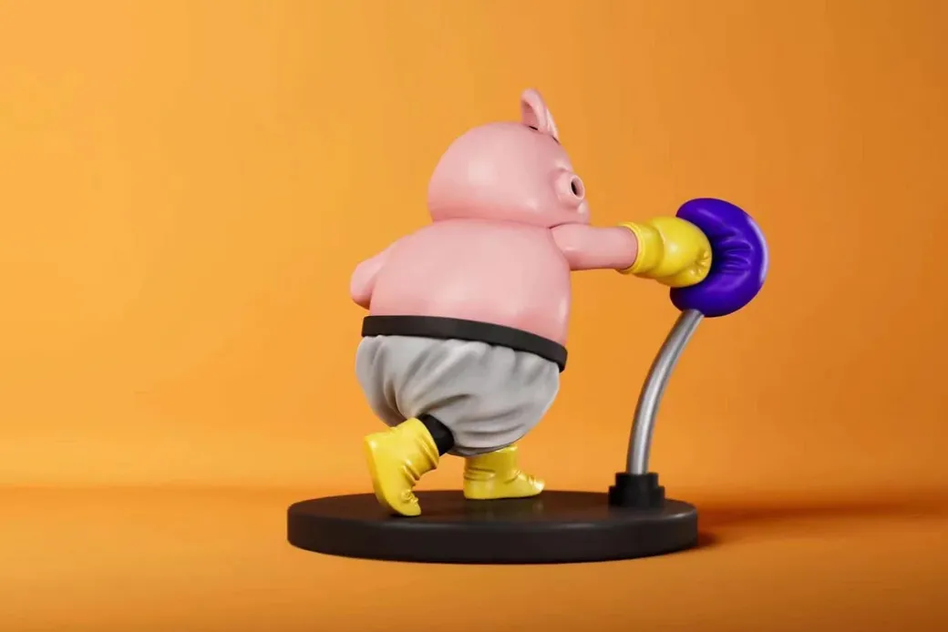 WCF Scale Gym Club Series Boxing Buu - Dragon Ball Statue - 7STARS Studios