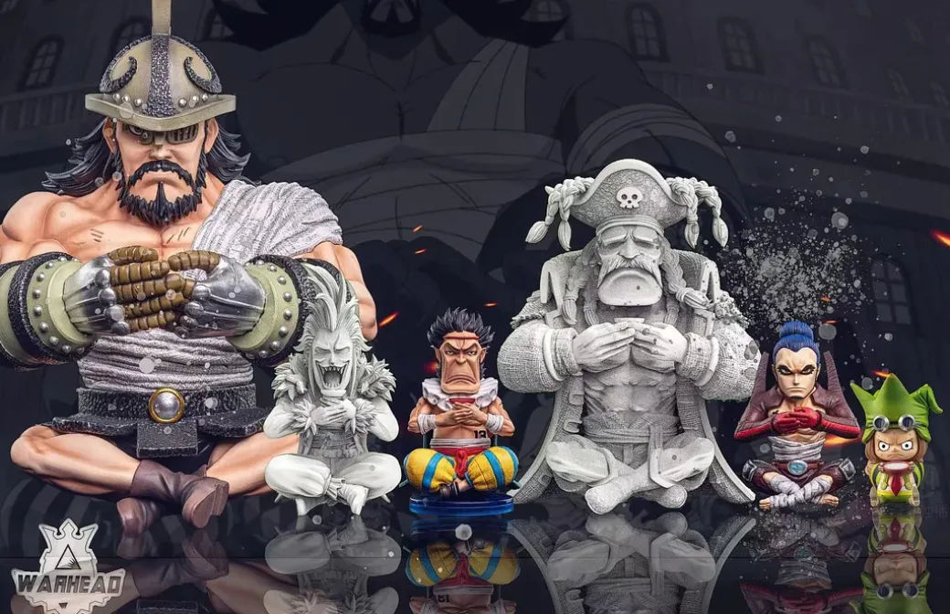 WCF Scale Hajrudin & Leo & Ideo - ONE PIECE Resin Statue - Warhead Studios