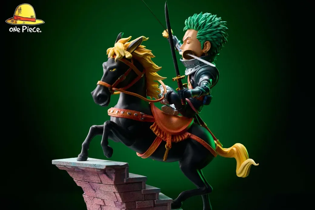 WCF Scale Horse Riding & Roronoa Zoro - ONE PIECE Resin Statue - ONE Piece. Studio