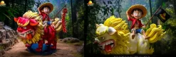 WCF Scale Komachiyo & Monkey D. Luffy - ONE PIECE Resin Statue - ONE Piece. Studio