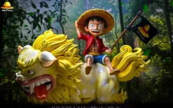 WCF Scale Komachiyo & Monkey D. Luffy - ONE PIECE Resin Statue - ONE Piece. Studio