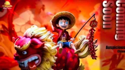 WCF Scale Komachiyo & Monkey D. Luffy - ONE PIECE Resin Statue - ONE Piece. Studio