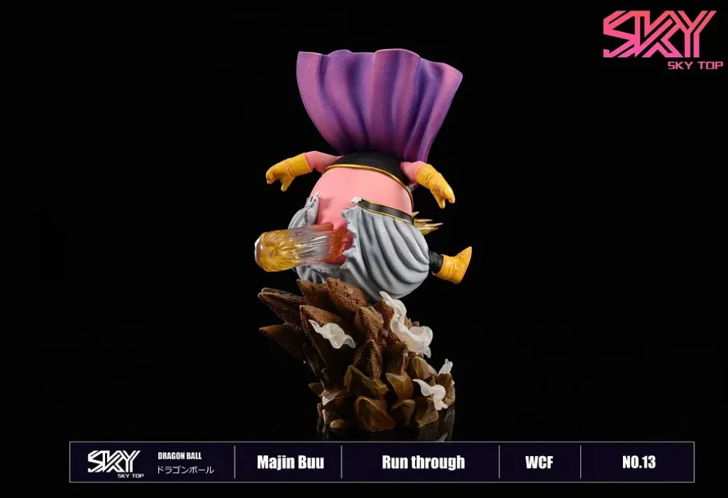 WCF Scale Majin Buu with LED - Dragon Ball Resin Statue - Sky Top Studios