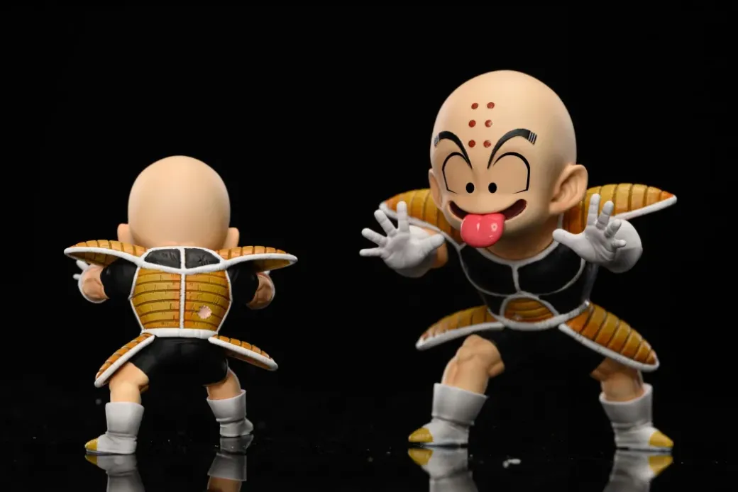 WCF Scale Making Face Krillin - Dragon Ball Resin Statue - LeaGue Studios