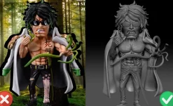WCF Scale Marines Character Series 003 Ryokugyu Aramaki - ONE PIECE Resin Statue - M4 Studios
