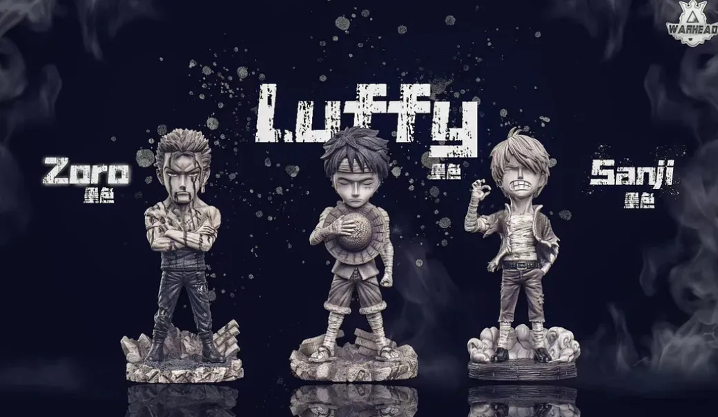 WCF Scale Monkey D. Luffy & Sanji - ONE PIECE Statue - Warhead Studios