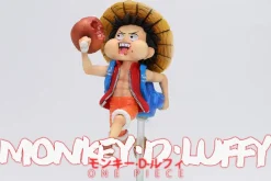 WCF Scale Monkey D. Luffy & Son Goku - ONE PIECE Dragon Ball Resin Statue - LeaGue Studios