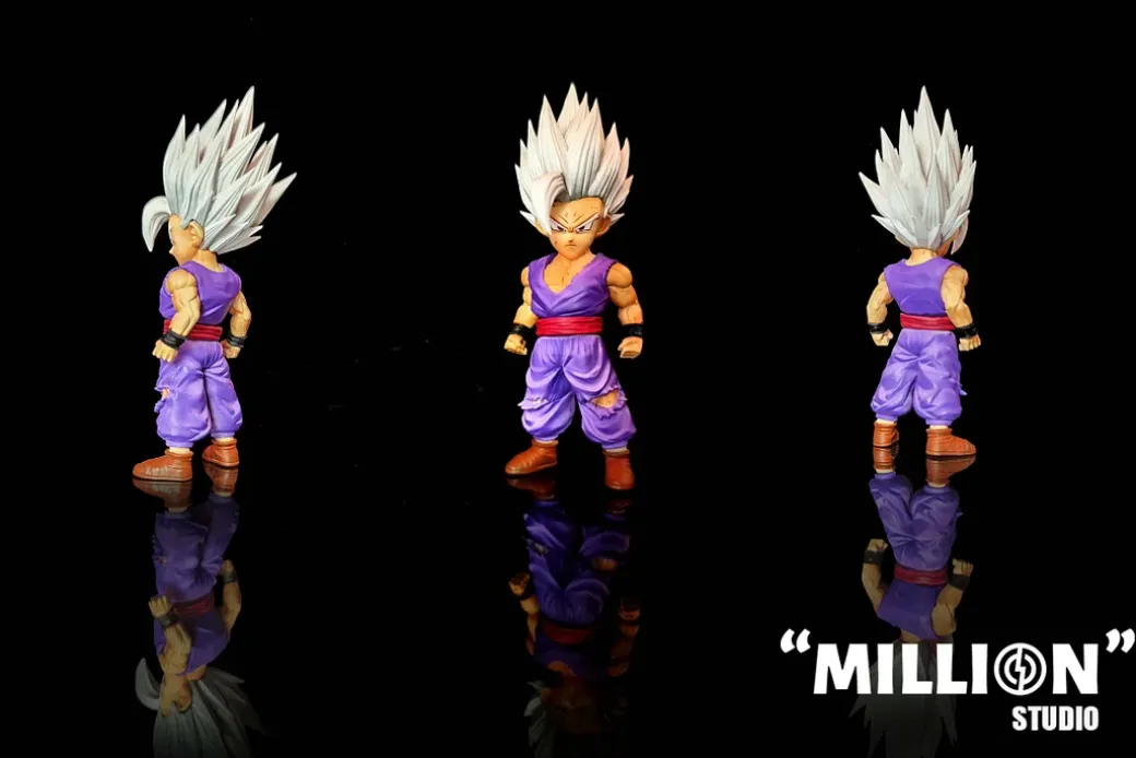 WCF Scale Movie ver. Super Saiyan White Gohan - Dragon Ball Resin Statue - Million Studio