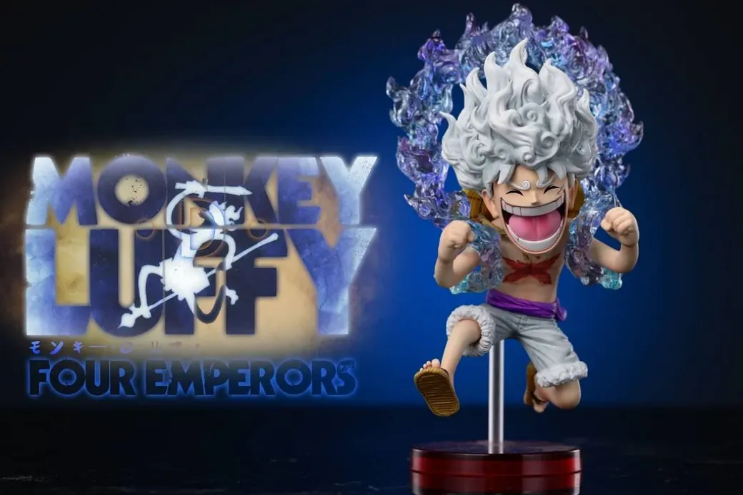 WCF Scale Nika Monkey D. Luffy - ONE PIECE Resin Statue - LeaGue Studios