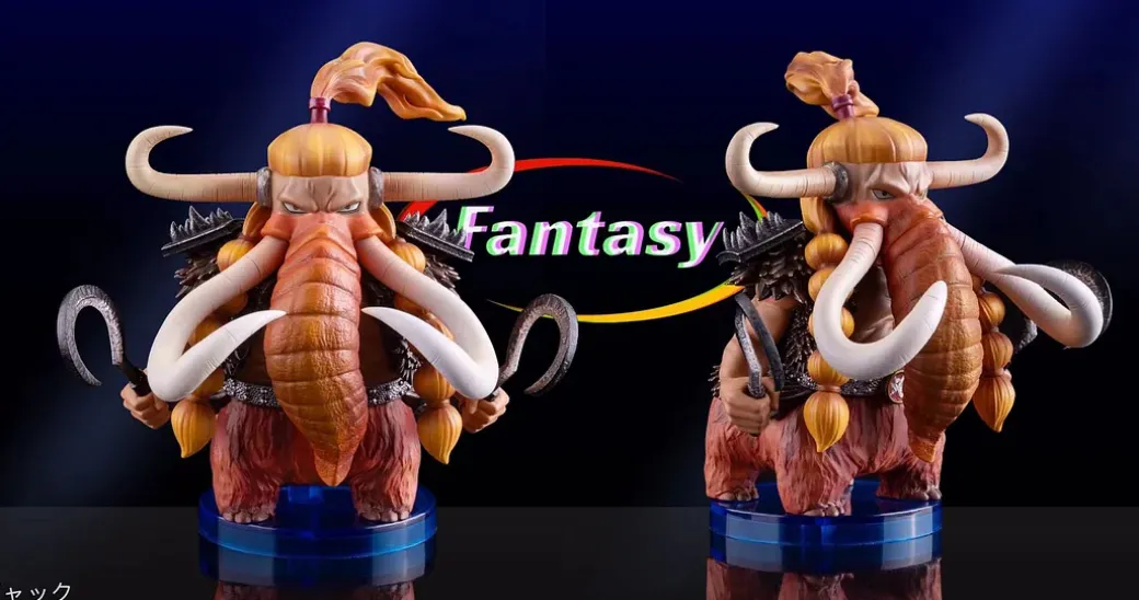 WCF Scale Onigashima Human-Beast Form Jack & Ulti - ONE PIECE Resin Statue - Fantasy-Studio