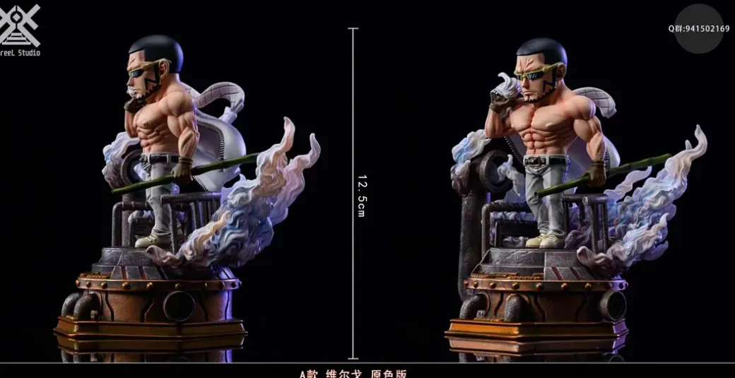 WCF Scale Punk Hazard Series 005 Demon Bamboo Vergo - ONE PIECE Resin Statue - ThreeL Studios