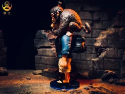 WCF Scale Red Hair Pirates Bonk Punch & Monster - ONE PIECE Resin Statue - ShuGuang Studios