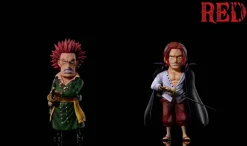WCF Scale Red Hair Pirates Shanks & Rockstar  - ONE PIECE Resin Statue - A Plus Studios