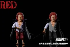 WCF Scale Red Hair Pirates Shanks & Rockstar - ONE PIECE Resin Statue - A Plus Studios