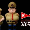 WCF Scale Red Ribbon Army Captain Dark Dock - Dragon Ball Resin Statue - LeaGue Studios