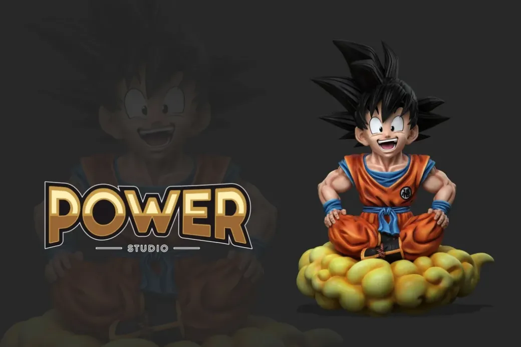 WCF Scale Riding Cloud Son Goku - Dragon Ball Statue - Power Studio