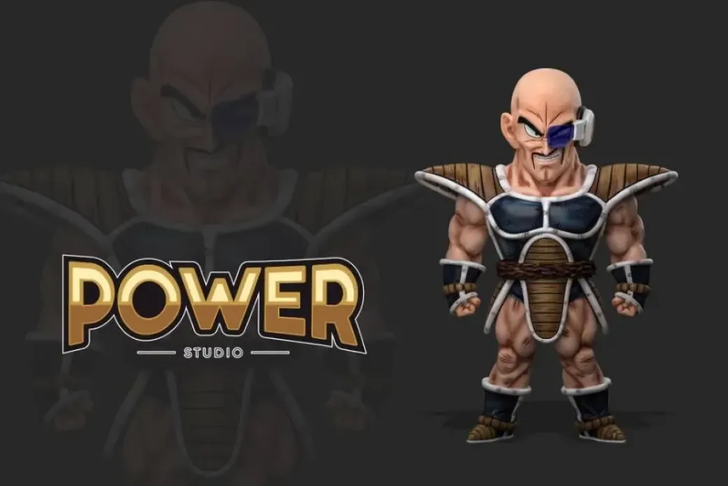 WCF Scale Saiyan Series Nappa - Dragon Ball Statue - Power Studio
