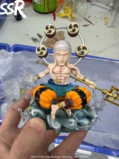 WCF Scale Sitting Enel - ONE PIECE Resin Statue - ssR Studios