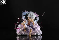 WCF Scale Sitting Ver. Nika Monkey D. Luffy - ONE PIECE Resin Statue - ssR Studios