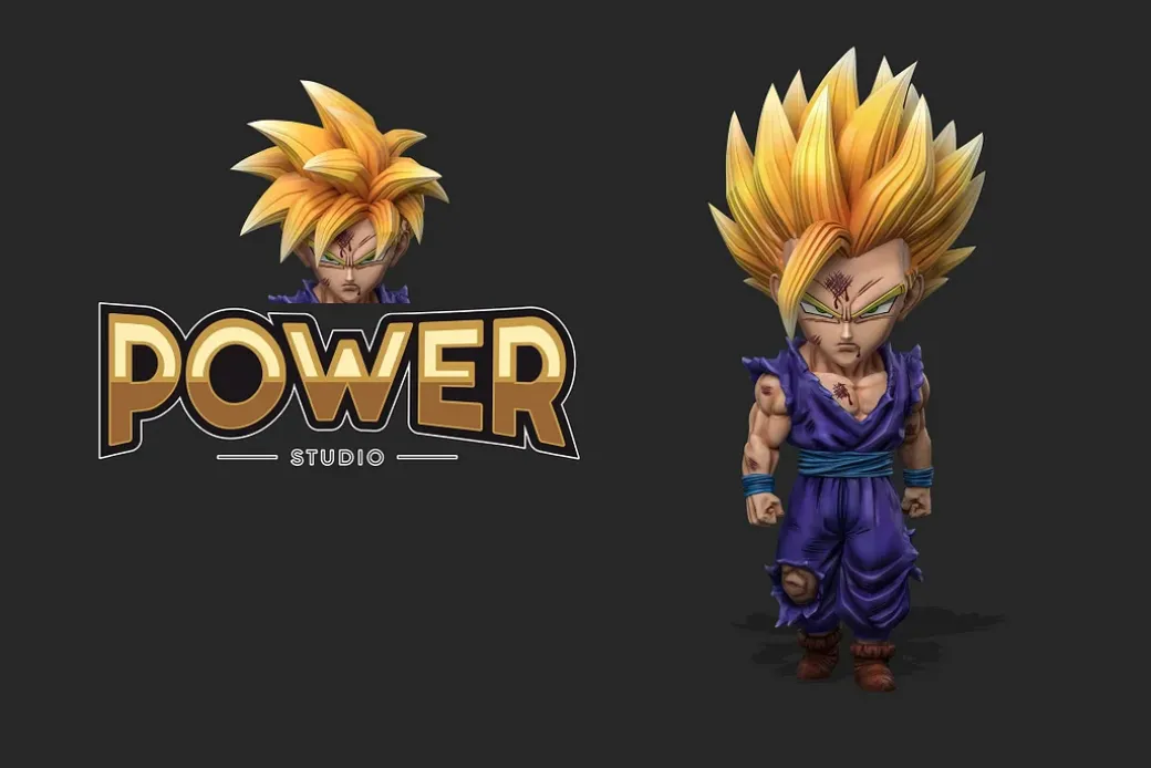 WCF Scale Son Gohan 002 - Dragon Ball Statue - Power Studio