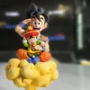WCF Scale Son Goku & Childhood Son Gohan Ride the Flying Nimbus - Dragon Ball Resin Statue - LeaGue Studios